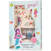 Souza For Kids Glitzer Tattoo Set Meerjungfrau