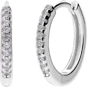 Lucardi Boucles d'oreilles argent