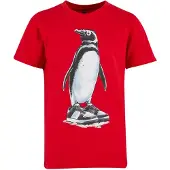 Mister tee T-shirt à Manches Courtes Fancy Penguin