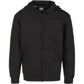 Urban Classics Uck8003 Full Zip Sweatshirt Noir 134-140 cm Garçon