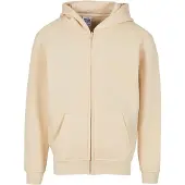 Urban Classics Uck8003 Full Zip Sweatshirt Beige 158-164 cm Garçon