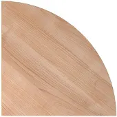 Hjh OFFICE PRO Equerre d'angle He91 Hilo noyer