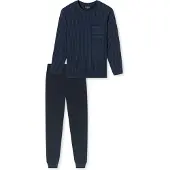 Schiesser Pyjama long bleu