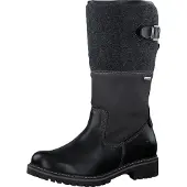 Wortmann AG Bottes brun foncé / noir / noir chiné