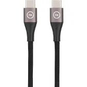 BlueBuilt USB-C vers USB-C Câble 3 m Nylon Noir