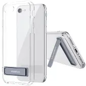IMoshion Coque Stand Apple iPhone SE (2022 / 2020) / 8 / 7 - Transparent