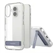 IMoshion Coque Stand Apple iPhone 16 Plus - Transparent