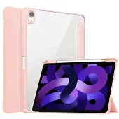 IMoshion Coque tablette rigide Trifold Apple iPad Air 11 pouces (2026) M4 / (2025) M3 / (2024) M2 / Air 5 (2022) / Air 4 (2020) - Rose