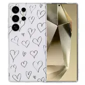IMoshion Coque Design Samsung Galaxy S25 Ultra - Hearts