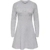 ONLY Robes en maille 'ONLKatia' gris clair
