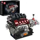 Mould King Moteur V8 avec boîte de vitesses 10227