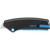 MARTOR Cutter de séccurité MIZAR , rétraction automatique de la lame, profondeur de coupe 15 mm, sortie de la lame 22 mm