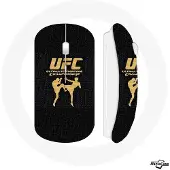 MANIACASE Souris Sans Fil - - UFC Ultimate Fighting Championship - Noir - Clé USB wifi - Compatible Mac et PC