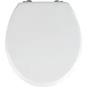 Wenko SIÈGE WC PRIMA blanc Couvercle WC Lunettes MDF Salle de bains Réservoirs de chasse invités