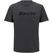 Santini T-shirt à Manches Courtes Logo