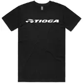 Tioga Logo Short Sleeve T-shirt Noir L Homme