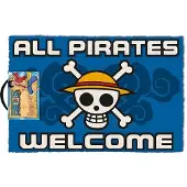 Pyramide Paillasson Anime de - All Pirates Welcome - pour Indifférent - multicolore - Taille Standard