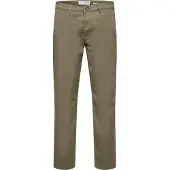 Selected Pantalon chino 'New Miles' caramel