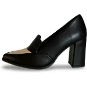 Nae Vegan Shoes Escarpins 'JULIA' beige / noir