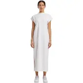 Build Your Brand Robe Longue à Manches Courtes