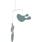 Vitra Plywood Mobile C Ice grey