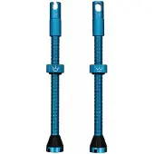 Peaty's Peatys X Chris King MK2 Tubeless Valves 1 paire tubeless 80 mm turquoise PTV2-80-TRQ-12