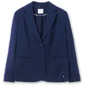 Sheego Blazer bleu foncé