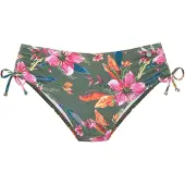LASCANA Bas de bikini bleu / olive / orange / rose