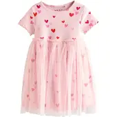 Next Robe rose / rose / rouge