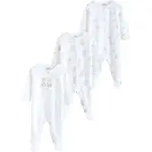 Next Pyjama bleu / gris / orange / blanc