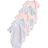 Next Barboteuse / body vert / rose / poudre / blanc