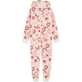 We fashion Pyjama rose / rose foncé / blanc