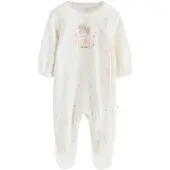 Next Pyjama beige / vert clair / rose / blanc