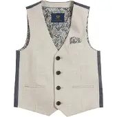 Next Gilet crème / gris