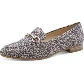 Marco Tozzi Chaussure basse beige / moka / noir