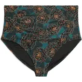 Swim By Zizzi Bas de bikini bleu / bronze