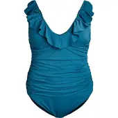 Swim By Zizzi Maillot de bain bleu