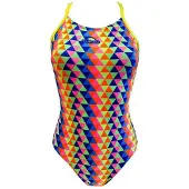 Turbo Tridimesion Pro Racer Swimsuit Multicolore 2XL Femme