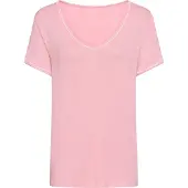 s.Oliver Chemise de nuit rose / blanc