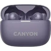 Canyon CNS-TWS10PL Casque et écouteurs True Wireless Stereo (TWS) intra-auriculaire Appels/Musique/Sports/Tous les jours USB Type-C Bluetooth Violet (CNS-TWS10PL)