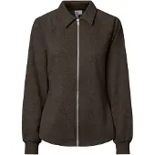 Pieces Veste de survêtement 'PCFilucca' brun foncé