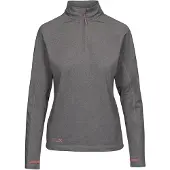 Dlx Theresa Half Zip Sweatshirt Gris S Femme