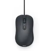 Hama Souris USB "CM-200", optique, 4 boutons, silencieuse, filaire, noire