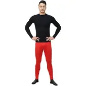 Softee Bubble Bas de contention Rot XL-2XL Mann Rot XL-2XL