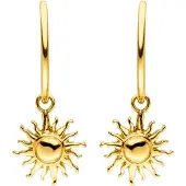 Purelei Boucles d'oreilles 'Sun' or