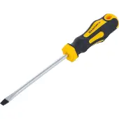 Bgs Tournevis plat 6 mm longueur tige 125 mm poignée ergonomique