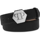 Philipp Plein Ceinture 'Hexagon' noir