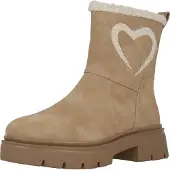 Marco Tozzi Bottines camel / blanc cassé