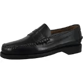 Sebago pour homme. 7000300 Mocassins classiques en cuir noir (44), Plat, Aucun, Casuel, Fête