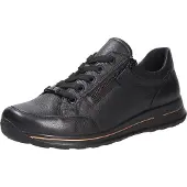 Ara Baskets basses 'Schnürschuh Damen 12-24801 30 Echtleder in schwarz' noir